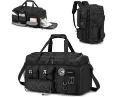 SPAHER sportinė rankinė–kuprinė 3 in 1, 50 l, 55 x 35 x 25 cm, daug skyrių, modelis 1B993