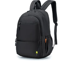SPAHER turistinė kuprinė, 20 l, atspari vandeniui, 40 x 25 x 20 cm, juoda, 1B358-20 l-624-Juodas