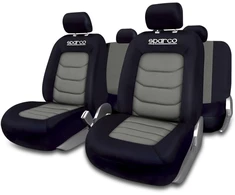 Sparco universalūs automobilio sėdynių užvalkalai, suderinami su šoninėmis oro pagalvėmis SPC1019GR