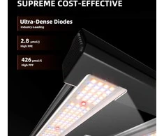 Spider Farmer LED augalų lempa su valdymu programėle, 150 W, pilno spektro, SF-G1500-EU