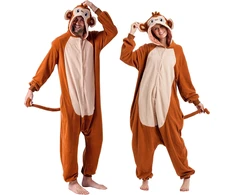 Spooktacular Creations suaugusiųjų unisex pliušinis gyvūno kostiumas-pižama EM-37KQ-PU9B