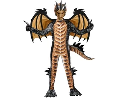 Spooktacular Creations vaikiškas drakono kostiumas su sparnais ir kauke 10–12 metų 840165855783