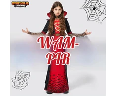 Spooktacular Creations vampyro kostiumas vaikams, raudonas, XL 13–15 metų, 20045-XL