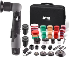 SPTA ekscentrinė mini poliravimo mašinėlė 12 V, 25/50/80 mm, LD104