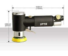 Mini Polisher Spta SPTA mini poliravimo mašinėlė su 23 poliravimo priedais, 25–80 mm, ARPS3SET