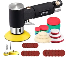 Mini Polisher Spta SPTA mini poliravimo mašinėlė su 23 poliravimo priedais, 25–80 mm, ARPS3SET