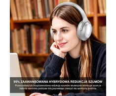Srhythm belaidės ant ausų dedamos Bluetooth ausinės su ANC, 40 mm, NC45