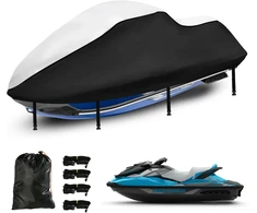 SRIMMIT vandens motociklo uždangalas 307–345 cm, 420D, MTTZ-121-SIL