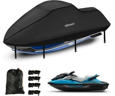 SRIMMIT vandens motociklo uždangalas 420D, atsparus vandeniui ir UV, MTTZ-121-BLK
