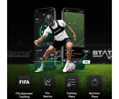 STATSports sportinė GPS liemenė futbolui su sekimo įrenginiu, Bluetooth, dydis L, APEX Athlete Series