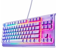 SteelSeries Apex 3 TKL žaidimų klaviatūra, lavandos spalvos, RGB, USB-C, UK išdėstymas