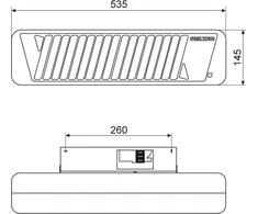 Stiebel Eltron kvarcinis šildytuvas, 1,2 kW, montuojamas ant sienos, 230 V, IW 120 229339
