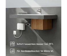Stiebel Eltron srauto vandens šildytuvas, 3,5 kW, be slėgio, 2 l/min, baltas, 185411