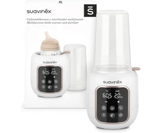 Suavinex buteliukų šildytuvas ir sterilizatorius 2 viename, 5 programos, 220–240 V, 402604