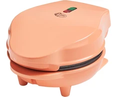 Sumuštinių keptuvas Bestron mini vaflinė 550 W su nepridegančia danga, retro stiliaus, AMW500PE