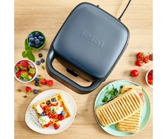 Vaflinė Tefal sumuštinių ir vaflių keptuvas, 700 W, SW8674F0