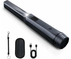 SUNPOW metalo detektorius pinpointeris, įmontuota baterija, IP68 atsparus vandeniui, 15 val. veikimas, NX-GD02