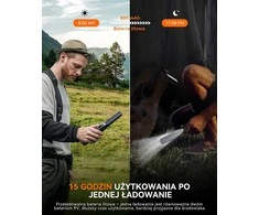 SUNPOW metalo detektorius pinpointeris, įmontuota baterija, IP68 atsparus vandeniui, 15 val. veikimas, NX-GD02
