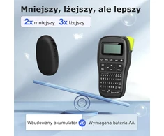 SUPVAN belaidis terminis etikečių spausdintuvas su Bluetooth, 15 mm, E10