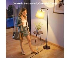 SUWIN grindinis LED šviestuvas E27 8 W su nuotolinio valdymo pultu ACB-001