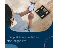 Svarstyklės Omron kūno sudėties analizatorius VIVA su Bluetooth, iki 150 kg, juodas