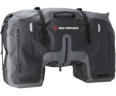 SW-Motech vandeniui atsparus galinis motociklo krepšys Drybag 700, 70 l, poliesteris, pilka juoda