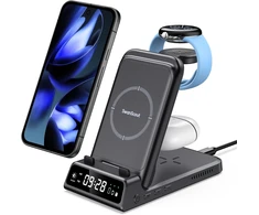 SwanScout belaidė įkrovimo stotelė 3 viename Google Pixel Watch 3/2 ir Pixel telefonams 18 W S10010