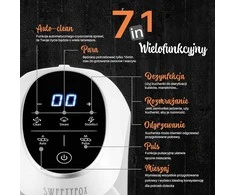 Sweety Fox daugiafunkcis kūdikių maisto gaminimo robotas 7in1 su garintuvu, maišytuvu, sterilizatoriumi, 300 W, SSD-yxerji-F2-0053