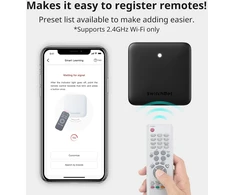 SwitchBot išmanusis infraraudonųjų spindulių valdiklis Hub Mini Wi-Fi W0202200