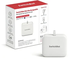 SwitchBot išmanusis jungiklio valdiklis Fingerbot, Bluetooth, USB-C, 1 kgf, SwitchBot-C1