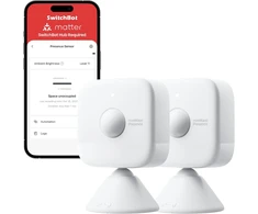 SwitchBot išmanusis mmWave judesio ir buvimo jutiklis 60 GHz, 2 vnt., W8200001