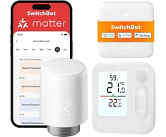 SwitchBot išmanusis radiatoriaus termostato valdymo rinkinys su Matter W7400002