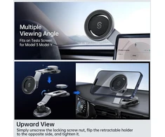 SYNCWIRE magnetinis automobilinis telefono laikiklis MagSafe, 360° pasukamas SW-MPH986