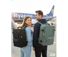 SZLX kelioninė rankinio bagažo kuprinė 40 x 25 x 20 cm su USB jungtimi