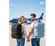 SZLX rankinio bagažo kuprinė su vakuumine kompresija su pompa 40 × 30 × 20 cm, tinkama Ryanair ir Wizz Air