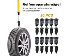TAKONE padangų remonto vinys, 20 vnt., 5.8 ir 6,5 mm, ZK0040