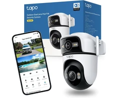 Tapo lauko apsaugos kamera Wi-Fi 2K spalvotas naktinis matymas, IP66, dvipusis garsas, Tapo C545D