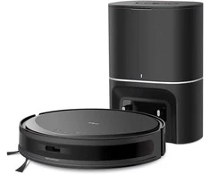 Tapo roboto dulkių siurblys-mopas 5300Pa su automatiniu ištuštinimu, LiDAR navigacija, HEPA filtru, juodas, Tapo RV20 Max Plus