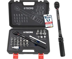 TECPO dinamometrinių raktų rinkinys motociklams, 3/8 col., 5–60 Nm, 300359