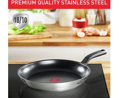 Tefal nerūdijančio plieno puodų ir keptuvių rinkinys Comfort Max 5 dalių, indukcijai, C972S544