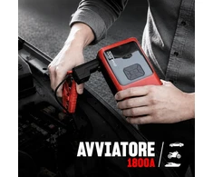 Telwin avarinis paleidimo įrenginys su kompresoriumi 12 V 1800 A 829575