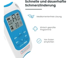 TensCare TENS skausmo malšinimo aparatas, 2 kanalų, 16 elektrodų, K-PERFECT5050V-DE