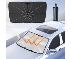 TFSZE automobilio priekinio stiklo skėtis nuo saulės, 145 × 80 cm, TFSZE-ZYS889