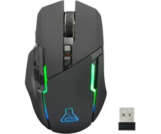 THE G-LAB Kult Caesium belaidė žaidimų pelė su USB ir RGB apšvietimu, 7200 DPI, KULT-CAESIUM