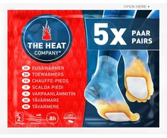 THE HEAT COMPANY lipnūs pėdų šildytuvai, aktyvuojami oru, 8 val., 5 poros, 12105