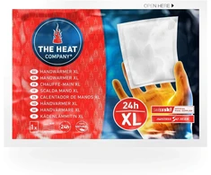 THE HEAT COMPANY vienkartiniai rankų šildytuvai XL 13 × 10 cm, 10 vnt., 12003