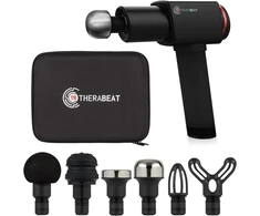 THERABEAT masažinis pistoletas su 6 intensyvumo lygiais, 220 W, B083M3K7GJ