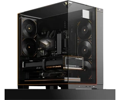 Thermalright ATX kompiuterio korpusas, stiklo šonai, ARGB, USB-C, 8 ventiliatorių palaikymas, A70 ARGB