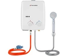 Thermomate dujinis momentinis vandens šildytuvas, 10 kW, pritaikytas propanui, 5 l/min, AZ132-DE