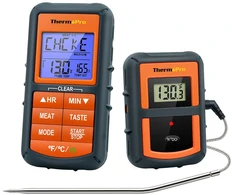 ThermoPro belaidis skaitmeninis mėsos termometras su laikmačiu ir 150 m veikimo nuotoliu TP-07C
